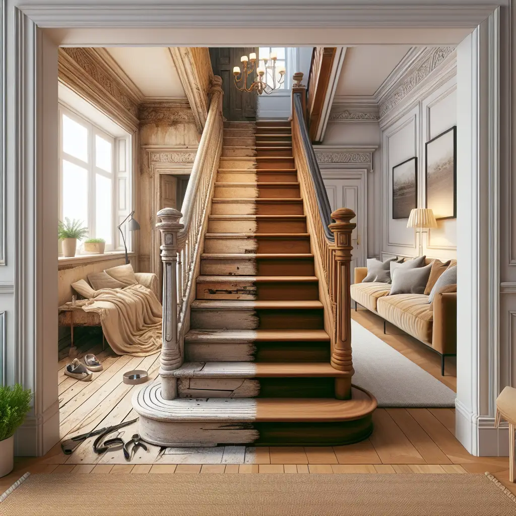 Staircase refurbishment Stockport