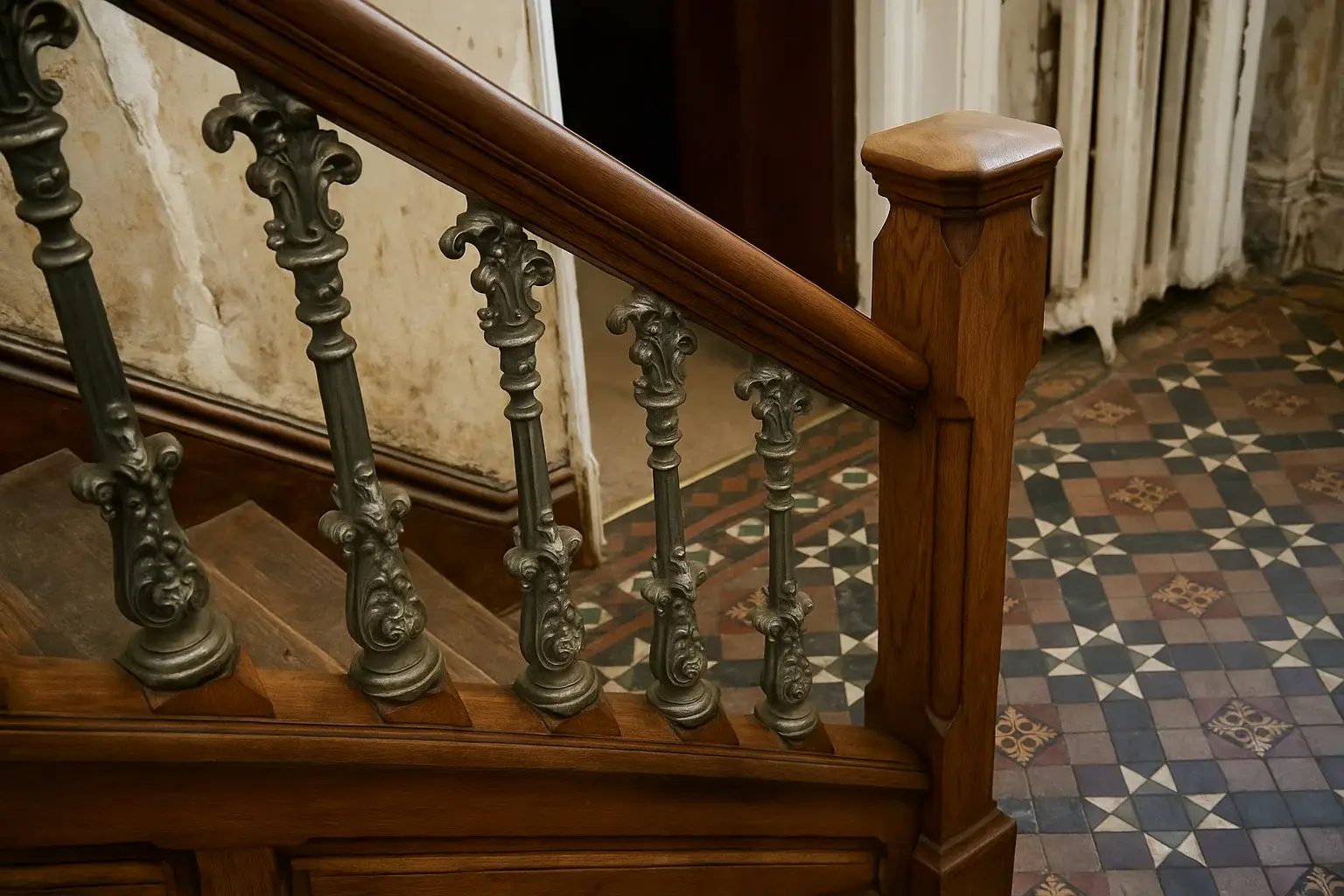 Heritage staircase restoration
